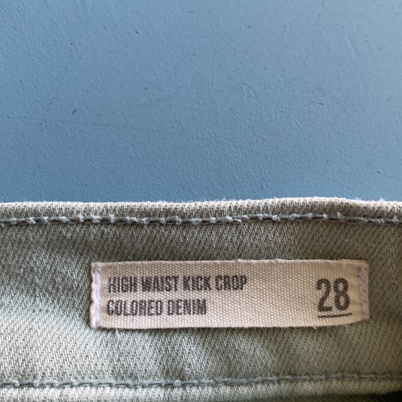 BELL BOTTOM GREEN JEANS - Picture 7 of 9